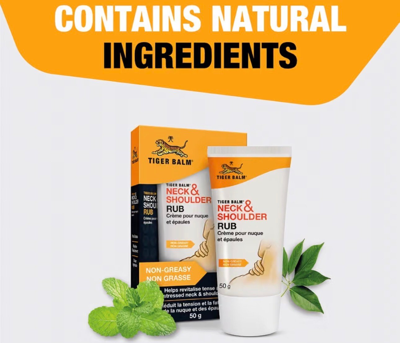 Tiger Balm Ingredientes Naturales